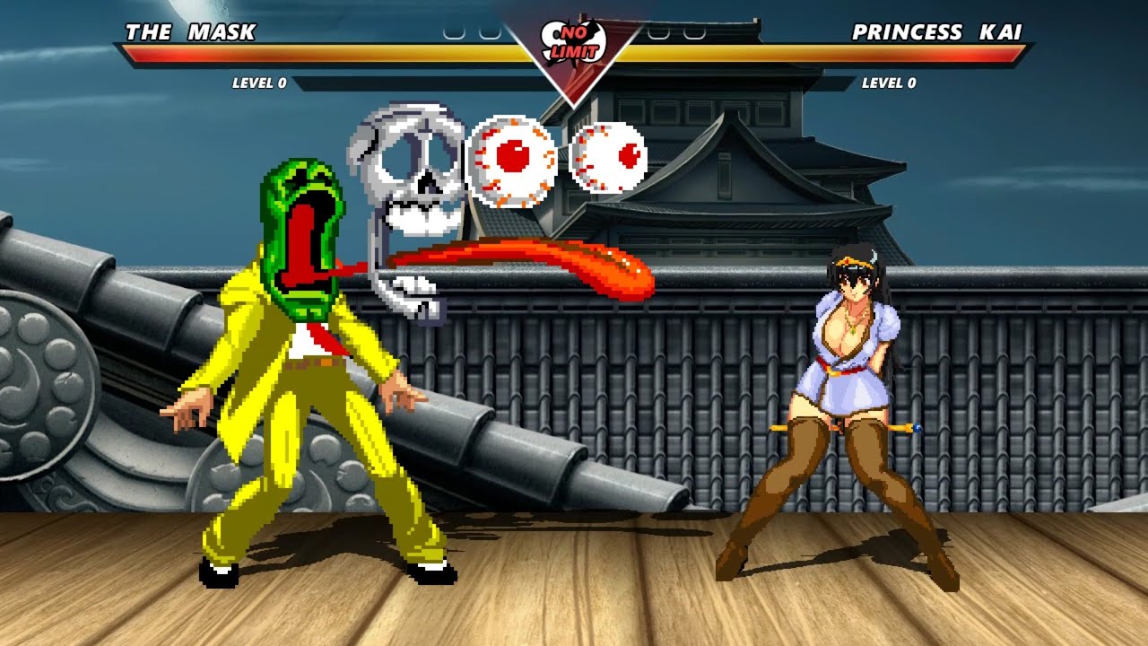 THE MASK vs PRINCESS KAI - Highest Level Awesome Fight!