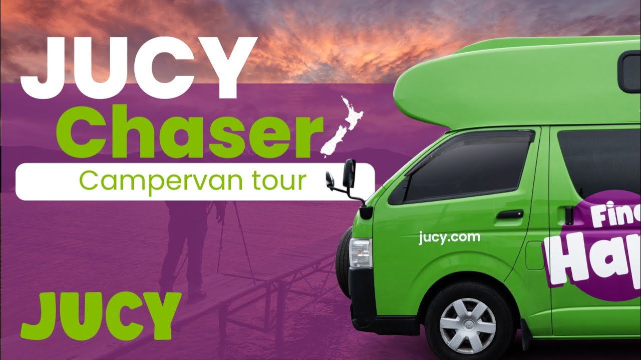 JUCY Chaser NZ Gen002 campervan walkthrough tour 2025