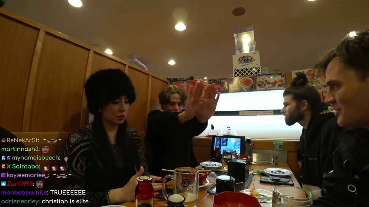JAN/29/'25 'IRL JAPAN KURA SUSHI willneff wakewilder & christian'