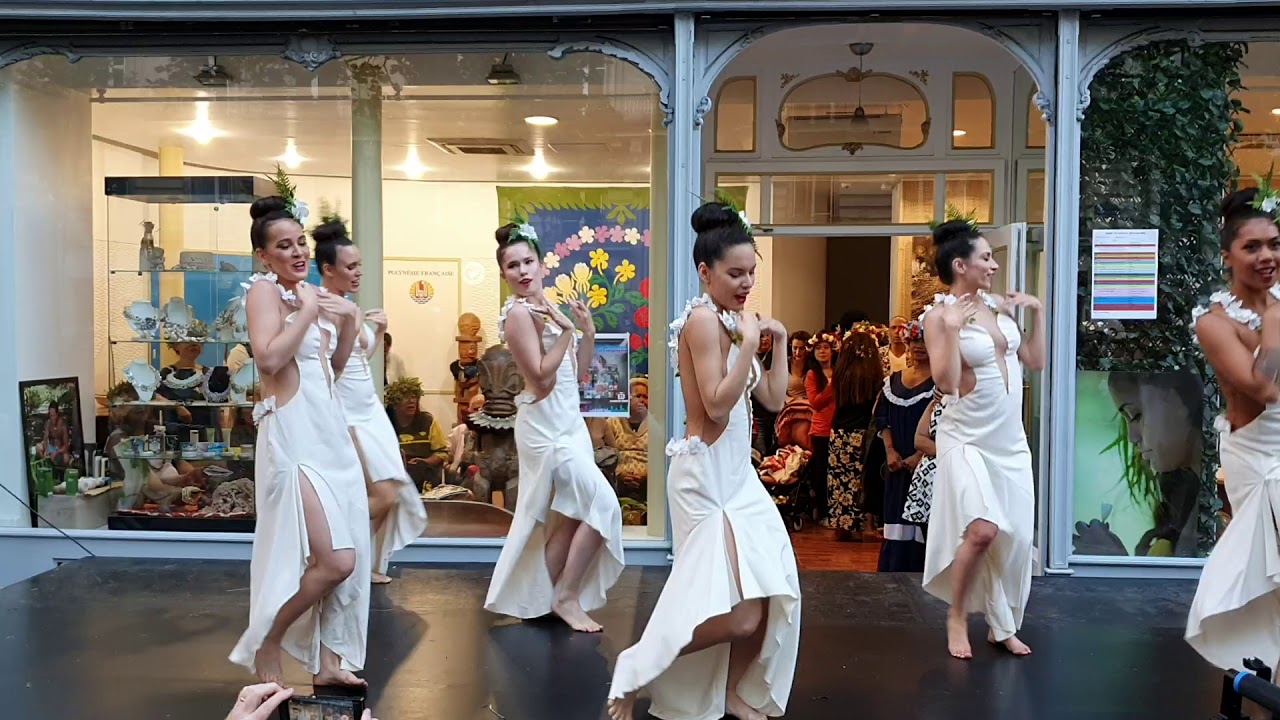 La magnifique troupe O TAHITI NUI de Tahia Cambet à la fête de la musique 2019