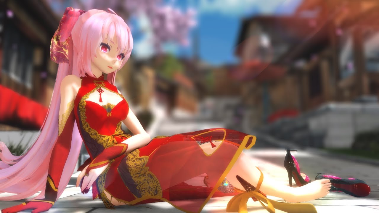 【MMD】愁断心肠、相思明月~ LUKA的[ 寄明月 ]