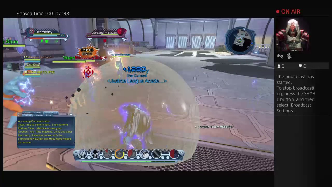 LOCKDOWN2313's Live PS4 DCUO Sick Heals