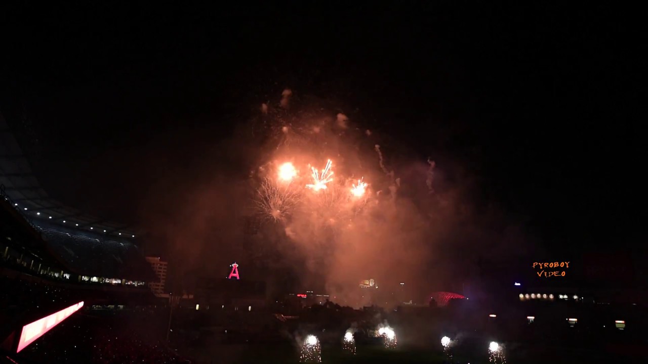 Angels "STAR WARS" Night Spectacular Fireworks Show  9/16/17