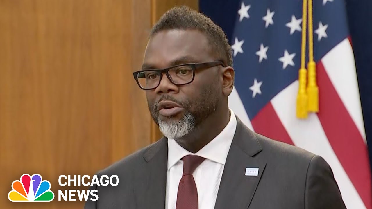 Chicago Mayor Brandon Johnson's full remark on teen violence on Wednesday's press conference