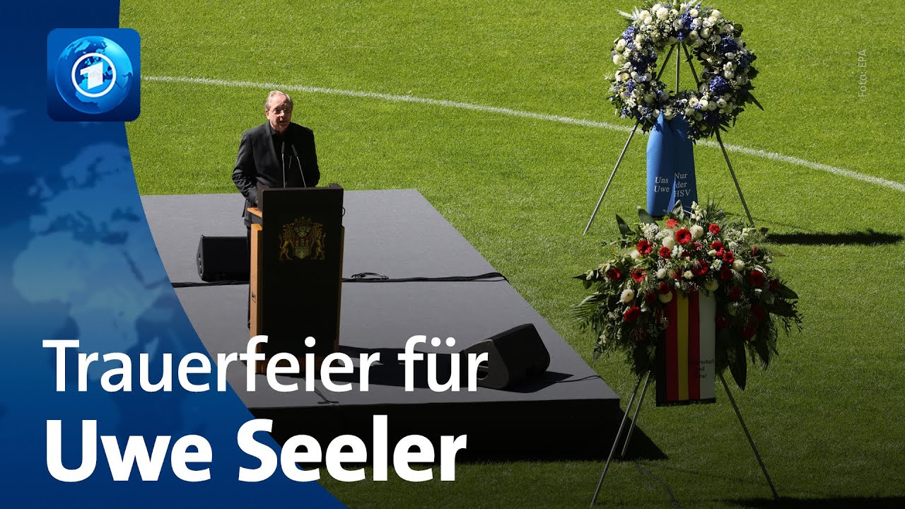 Gedenken im Volksparkstadion: Hamburg nimmt Abschied von Uwe Seeler