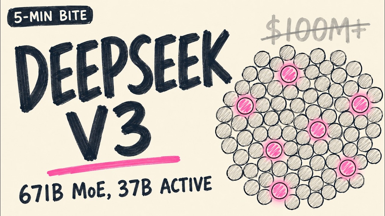 DeepSeek-V3: A Frontier Model Trained for $5.6M &mdash; How? | 5-Min Bite