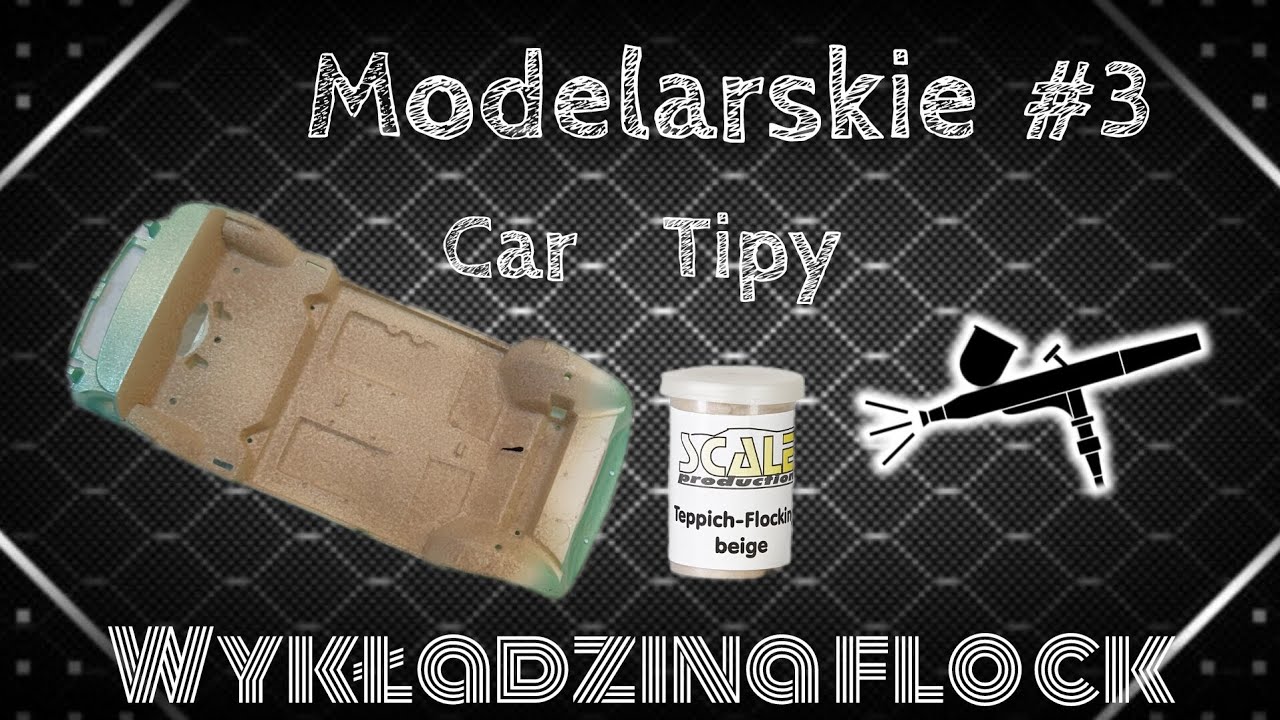 🚦𝕄𝕆𝔻𝔼𝕃𝔸ℝ𝕊𝕂𝕀𝔼 ℂ𝔸ℝ 𝕋𝕀ℙ𝕐 🚦#3 Wykładzina flock 🖌️ #124scale #carmodel