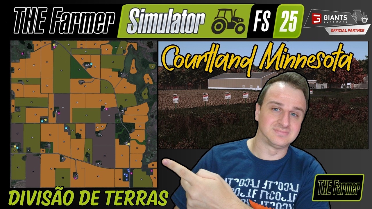 FARMING SIMULATOR 25 - COURTLAND, MINNESOTA 4X | DIVISÃO DE LOTES DOs NOVOS SERVIDORES | MP | PC
