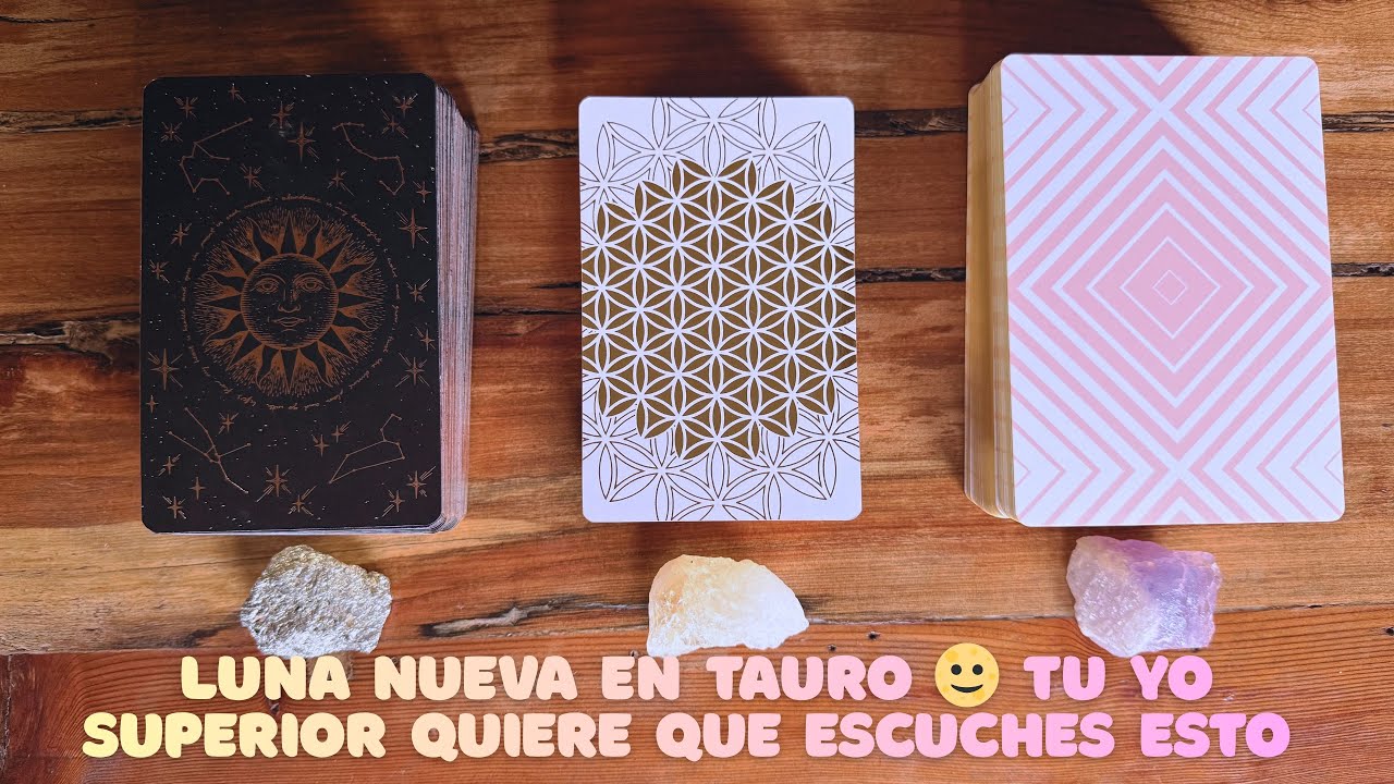 T&uacute; Yo Superior quiere que actives esto 🌝 Luna Nueva en Tauro 
