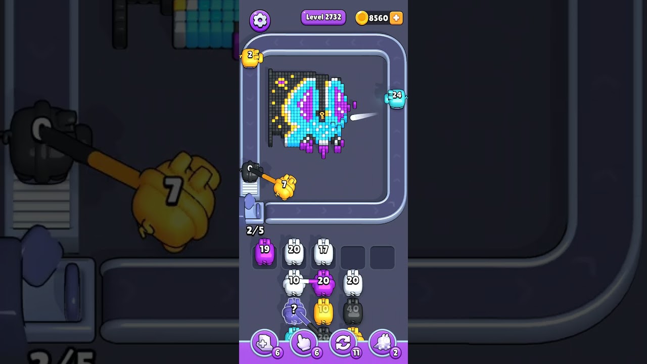 Pixel Flow Level 2732 Hard