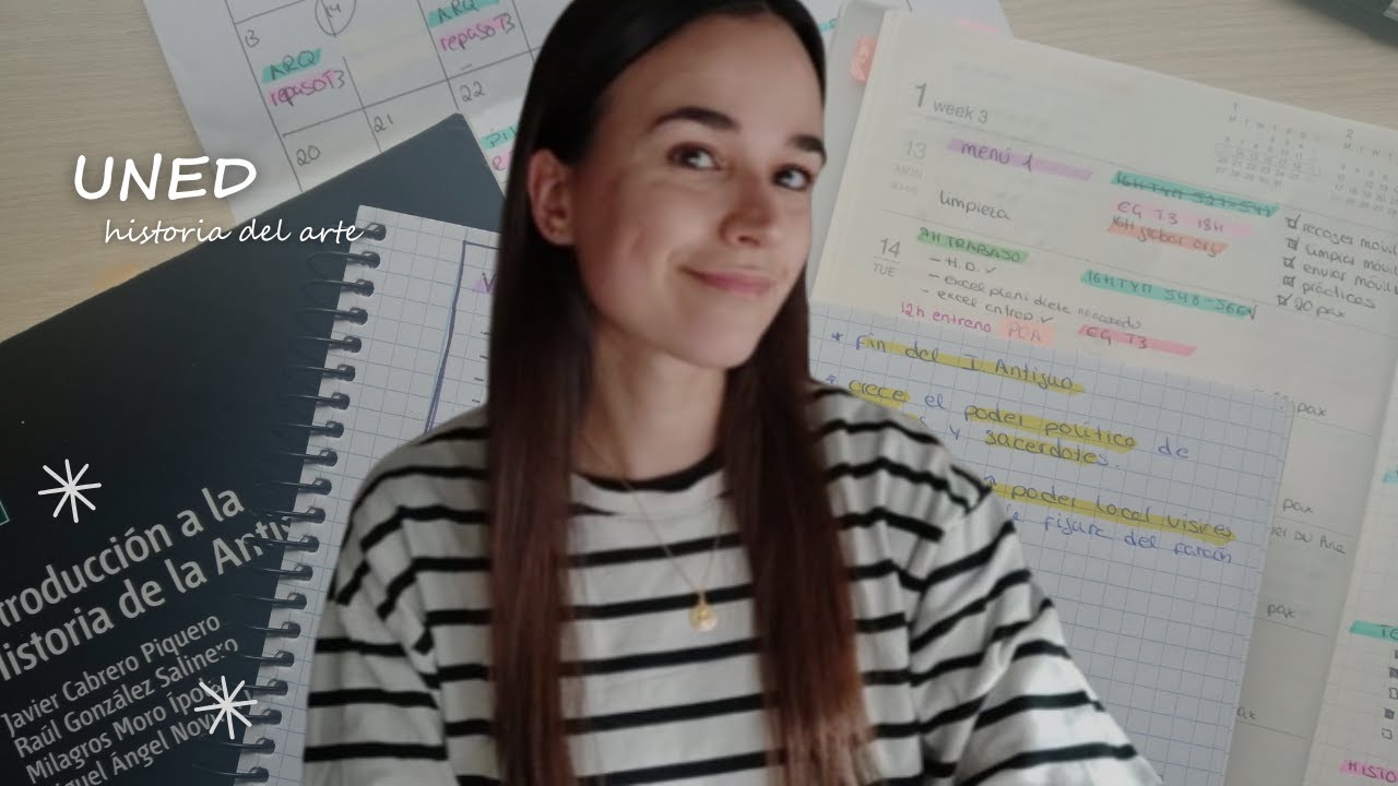mi m&eacute;todo de estudio en la UNED ☾ historia del arte