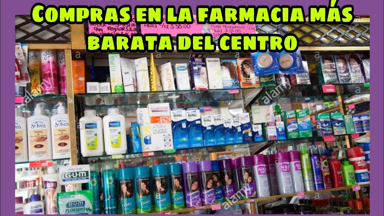 La Farmacia Más BARATA del Centro CDMX/ Farmacia Mexicana/ Compras.