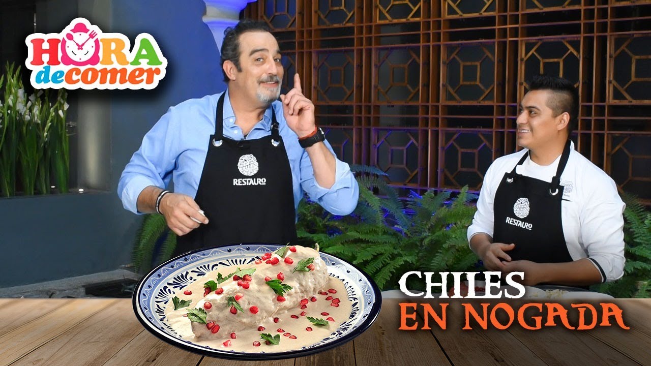 CHILES EN NOGADA || Hora de Comer con Omar Fierro