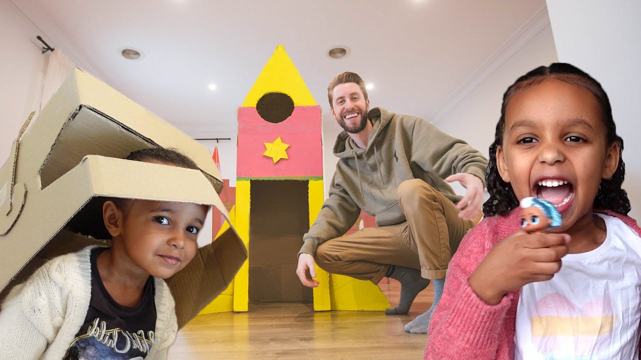 DIY Rocket Ship Surprise For My Kids!