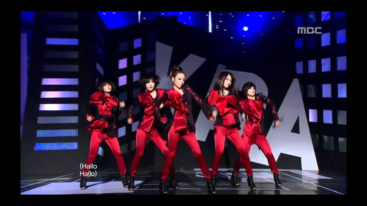 KARA - Lupin, 카라 - 루팡, Music Core 20100227