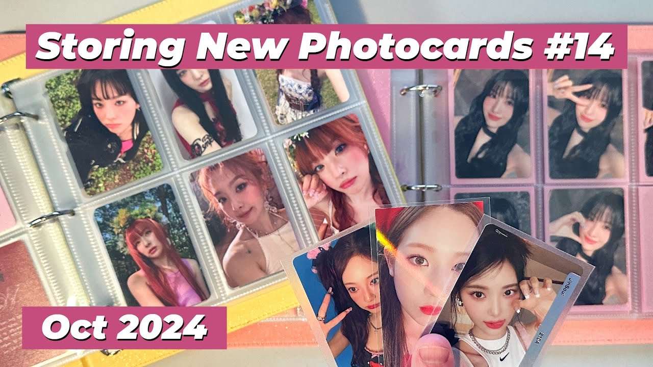 Storing New Photocards #14 ft. Aespa, ARTMS, TWICE & More (October 2024)