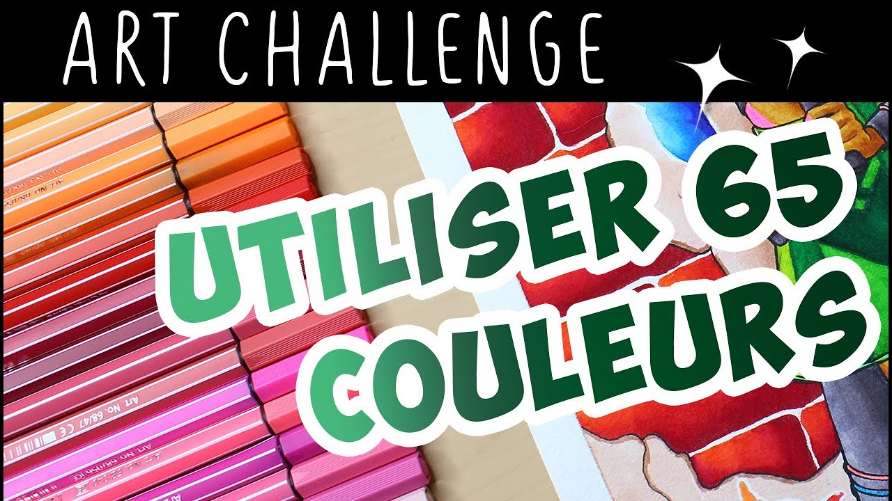 Faire une illustration avec des Stabilo Arty ?