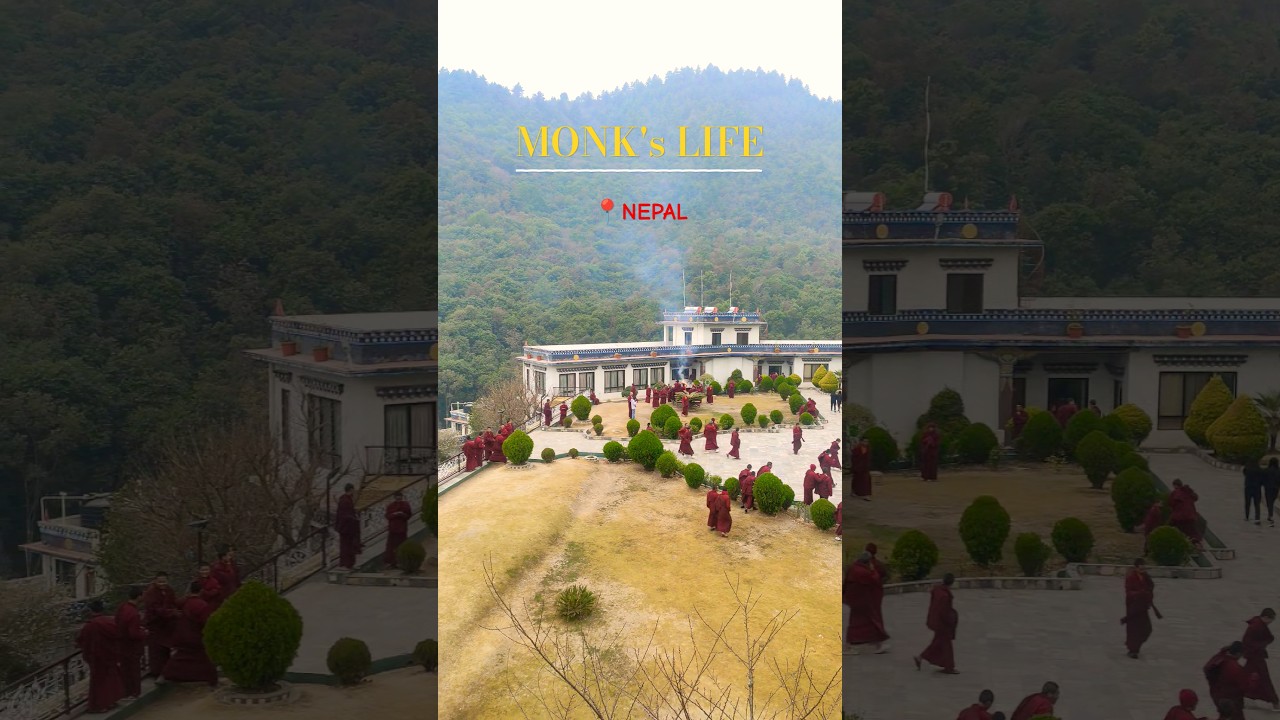 A Cold Morning at the Monastery | Some Gather for Warmth, Others for Prayer