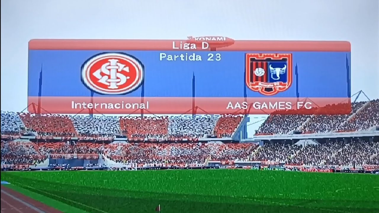 INTERNACIONAL x AAS GAMES | 23ª Rodada | Master League | Liga D | 1ª divisão | 3ª temporada