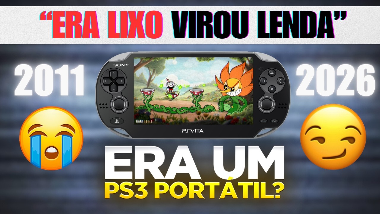O PS VITA É INSANO EM 2026!