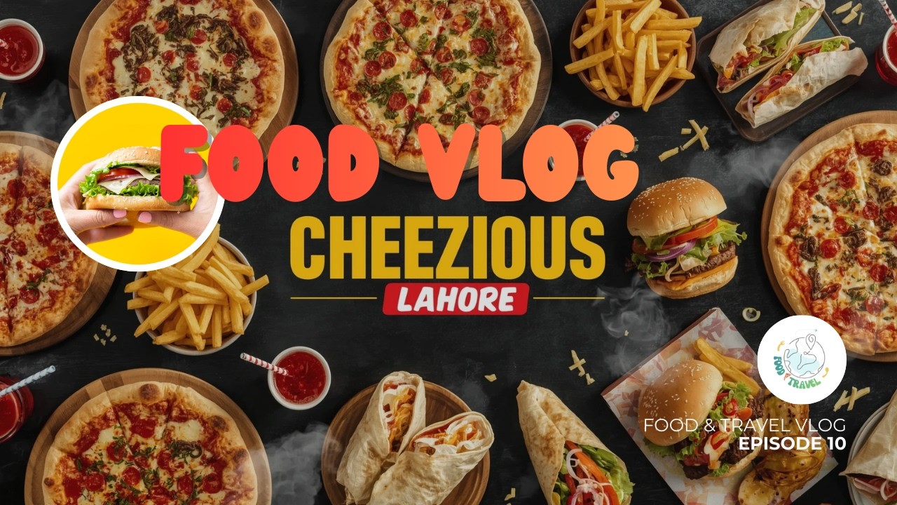 Best Fast-Food in Lahore | Cheezious Gulberg Lahore | Food and Travel Vlog Pakistan