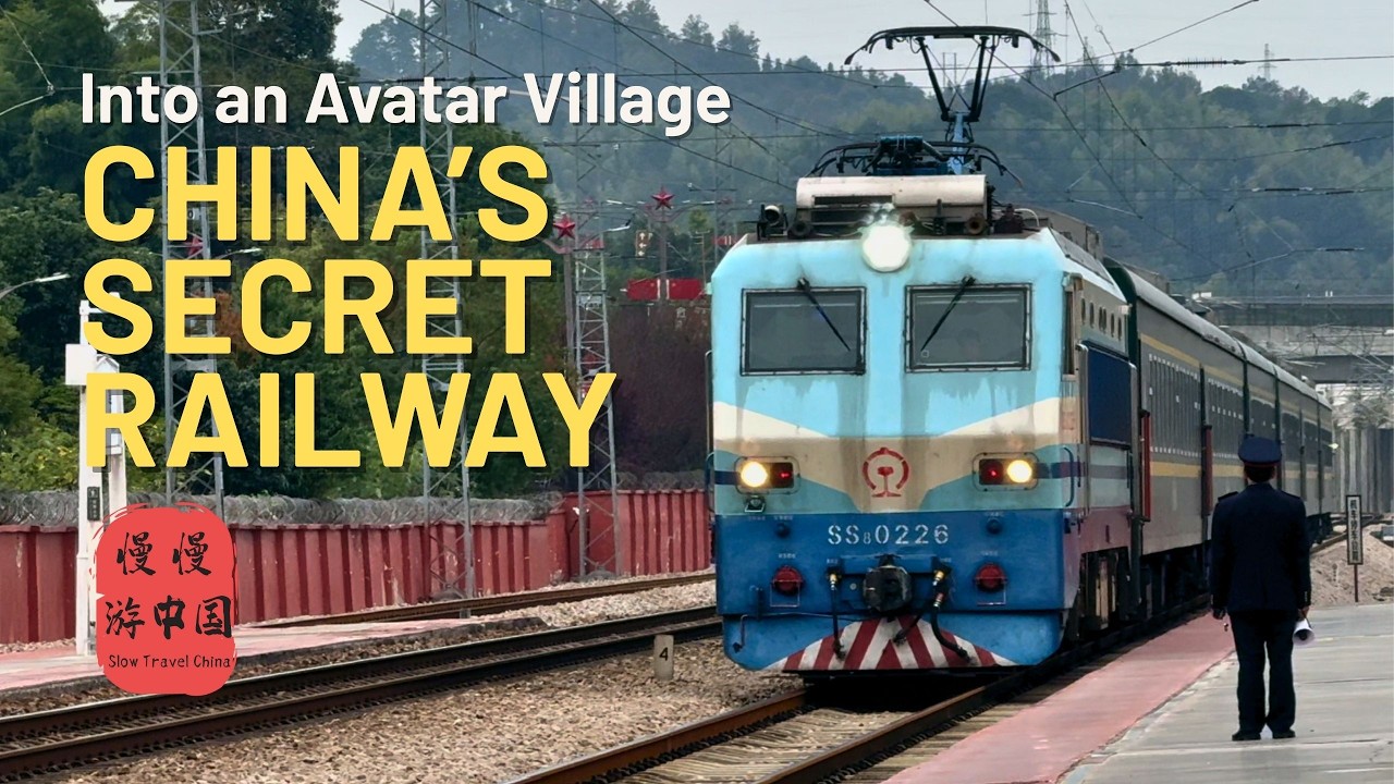 Through China’s Avatar Mountains — A Hidden Railway from Liuzhou into an Avatar Village