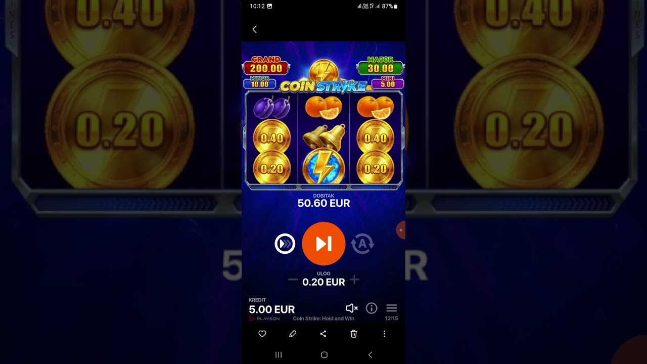 COIN STRIKE: HOLD AND WIN SLOT (BIG WIN 253X) @slotroulette4342 #playson