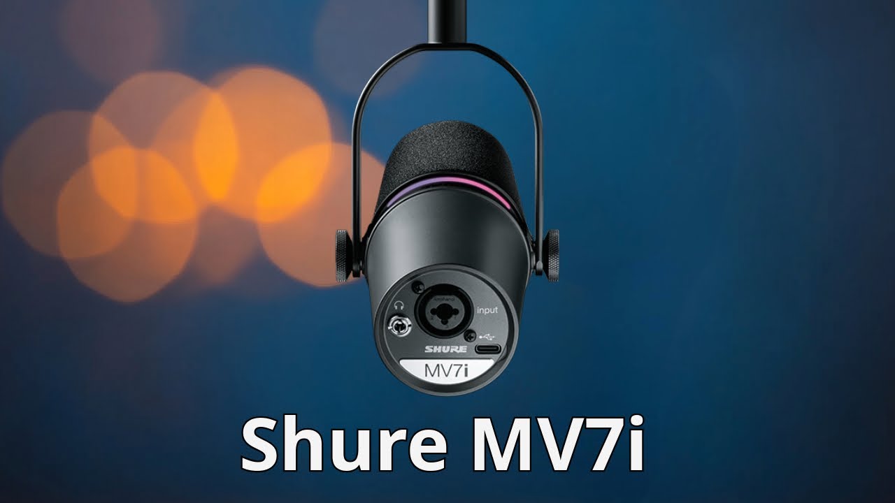 Shure MV7i - Часы работы офиса
