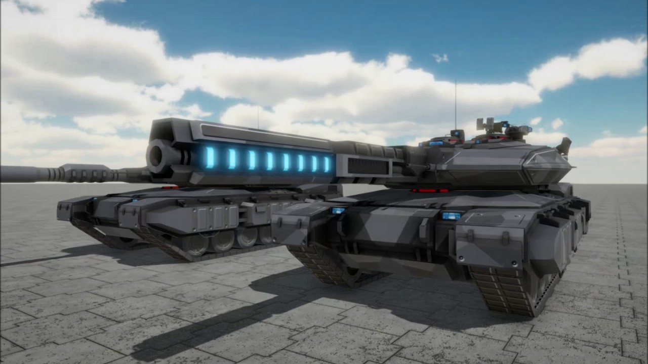 Leopard 3 MBT Scifi Tank