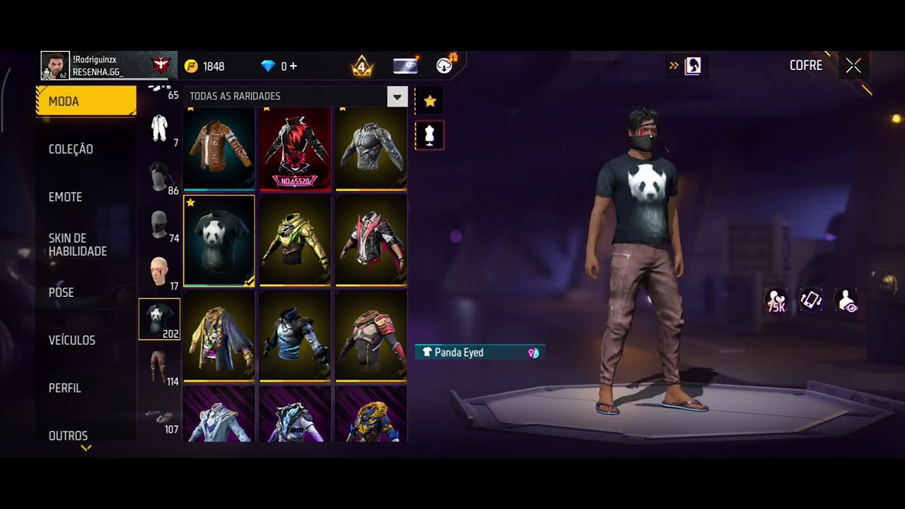Vendo essa conta ou troco por uma de blood strike