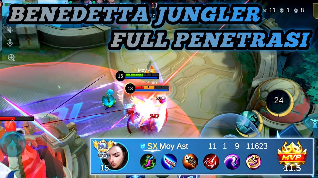 GAMEPLAY BENEDETTA HYPER BUILD FULL PENETRASI ~ MLBB