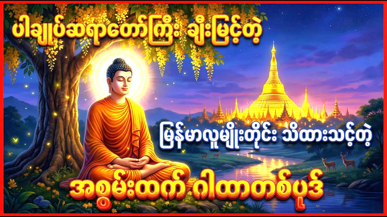 ပါချုပ်ဆရာတော်ကြီး ဟောကြားတော်မူတဲ့ ဘဝအတွက် အစွမ်းထက် ဂါထာတစ်ပုဒ်