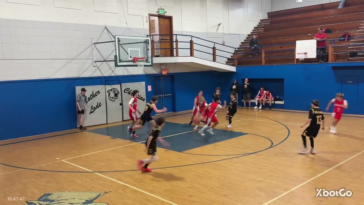 8th Grade Curtis Creek 70 vs Gold Rush 39 Basketball season Tournament 