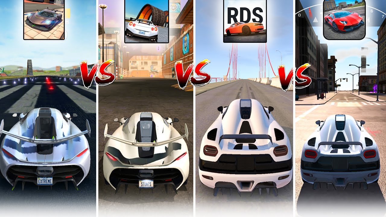 Koenigsegg Top speed,,😱 : E.C.D.S vs U.C.D.S vs R.D.S vs C.S.R #100