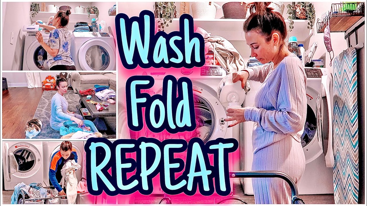 EXTREME Laundry Motivation 2021 | ALL DAY LAUNDRY ROUTINE | @Myranda Achvan