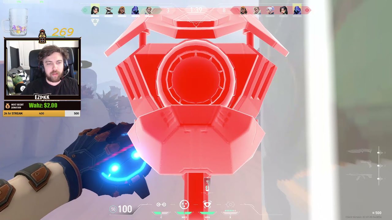 ezpkk SHOWS HOW TO BE INSANE CYPHER MAIN !!! VALORANT GAMEPLAY [ FULL MATCH VOD ]