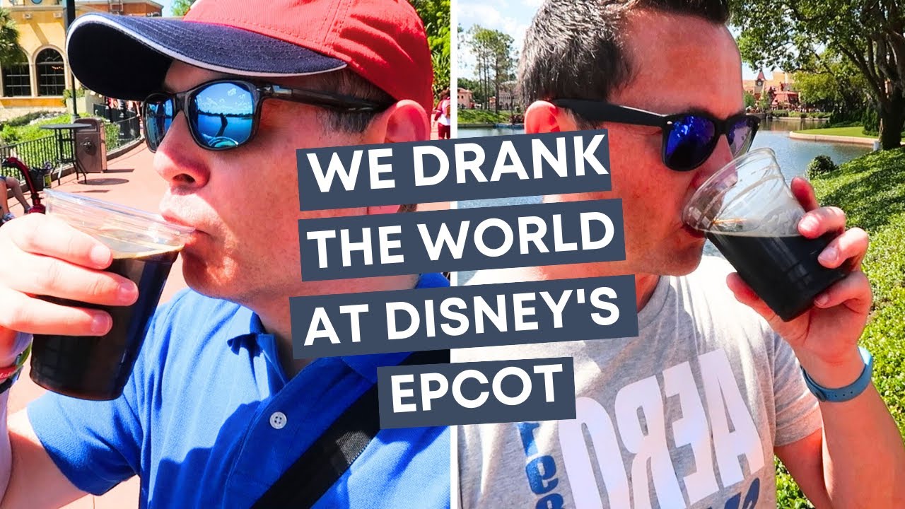 EPCOT Drink Around The World Challenge! Disney World Florida Vlog