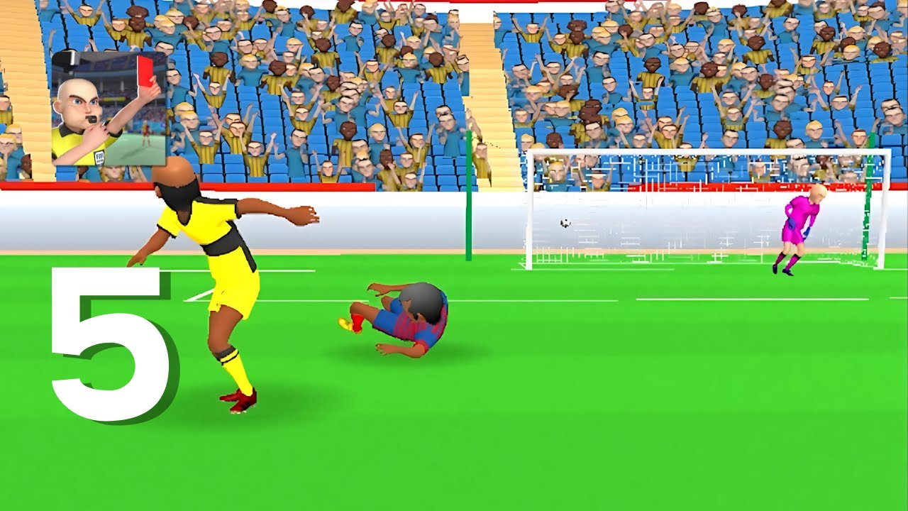 Soccer Referee Simulator 3D - Gameplay Walkthrough Part 5 - National League (Android, IOS)