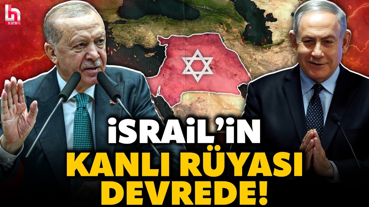İsrail resmen itiraf etti! 'B&uuml;y&uuml;k İsrail Projesi' i&ccedil;in d&uuml;ğmeye basılmış! Sırada T&uuml;rkiye mi var?