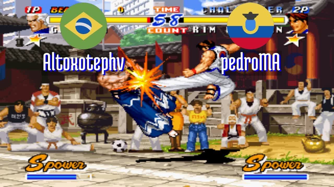 FT5 @rbff2h: Altoxotephv (BR) vs pedroMA (EC) [Real Bout Fatal Fury 2 rbff2 Fightcade] Jan 30