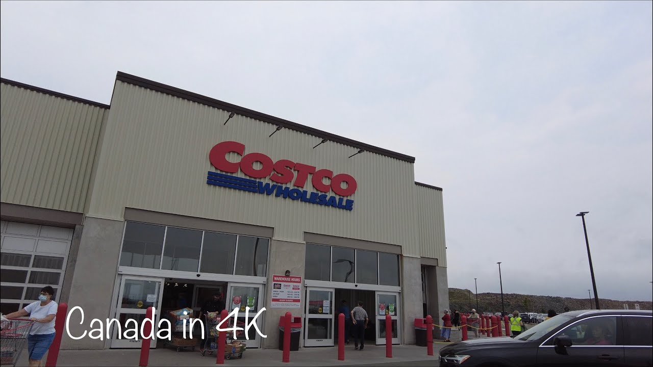 #54) St John's, NL, Canada: Walking around Costco [4K]