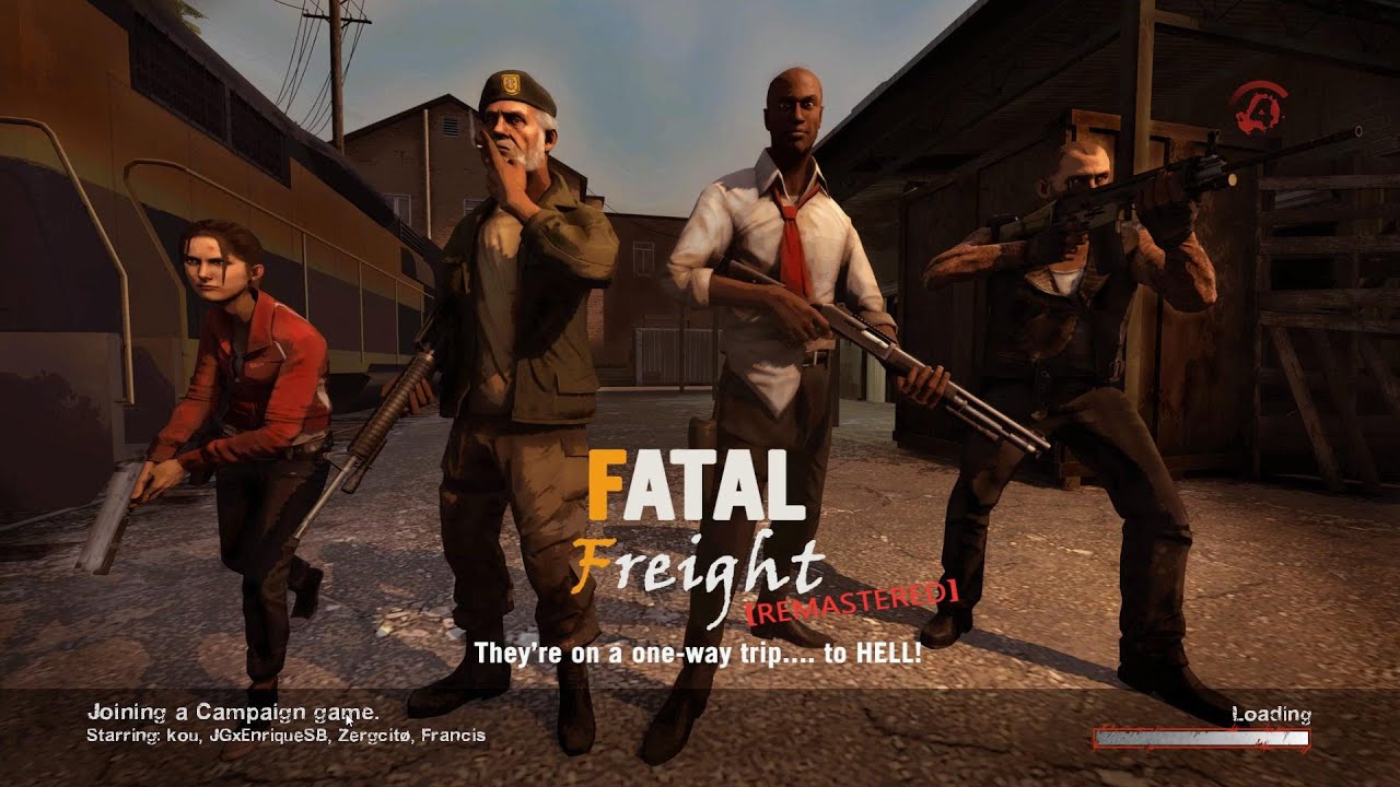 Left 4 Dead 2 Campaign | Fatal Freight: Remastered + Difficulty: Advanced (Hard) - 45 mins