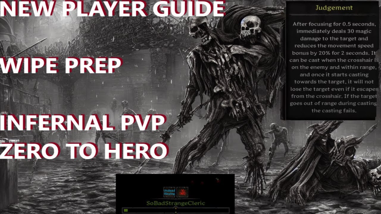 Dark & Darker New Player Starter Guide - Fresh Solo Cleric - Inferno PvP - No Heals Clutch Narrated