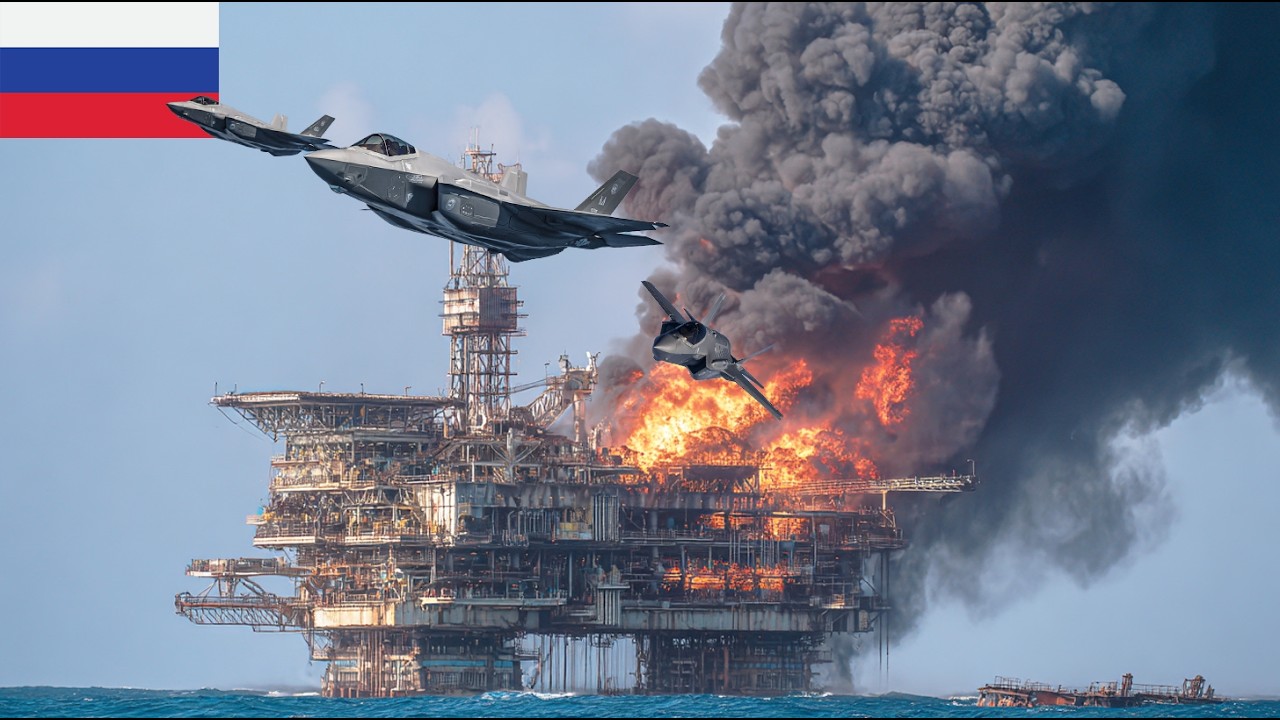 13 Minute Ago! US F-35 Jets Reportedly Bombard North Korean Oil Facilities in the Black Sea.