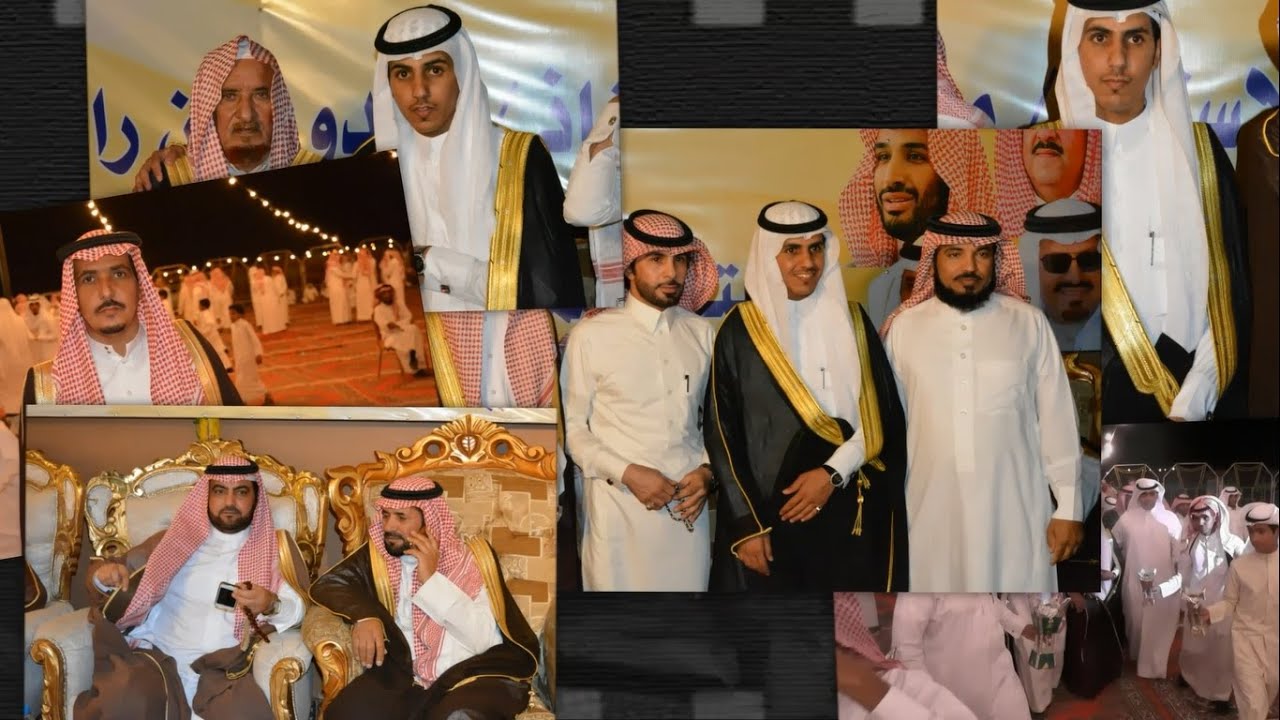 حفل شيخ قبيلة القعابيب وأمير الخفج الأشقح بن ساكر بن قعبوب بمناسبة زواج إبنه ممدوح