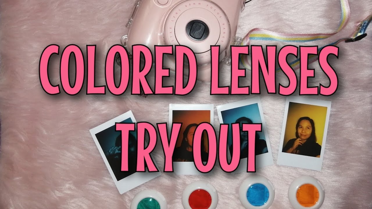 Vlog #9: The colored lenses (Instax accessory)
