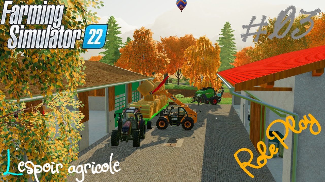 L' espoir Agricole | Episode 4 | Mais c'est qui ?!!!!!!!!!! | (Rôleplay) | Farming Simulator 22 |