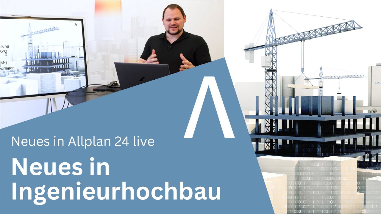 Neues in Allplan 24 live: 