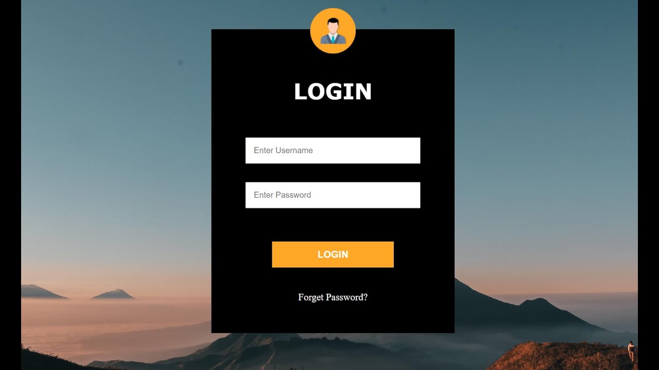 How to Create Responsive Login Form in HTML CSS 2021 | Sign In Form | Tutorials Dev