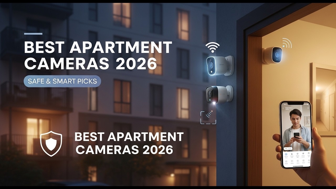 🔐 5 Best Security Cameras for Apartments in 2026 (Stay Safe & Smart!)